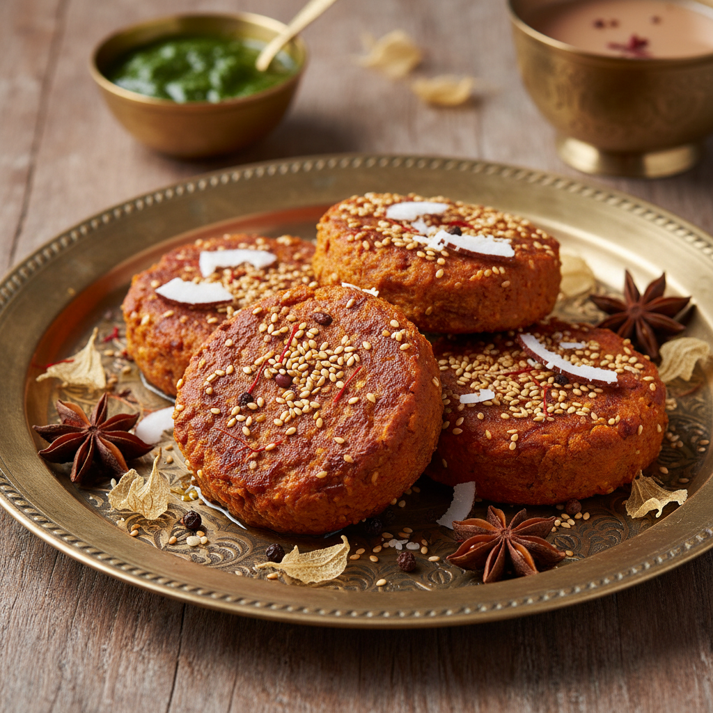 Zafrani Rajma aur Sahjan de Fermented Dum-Vada